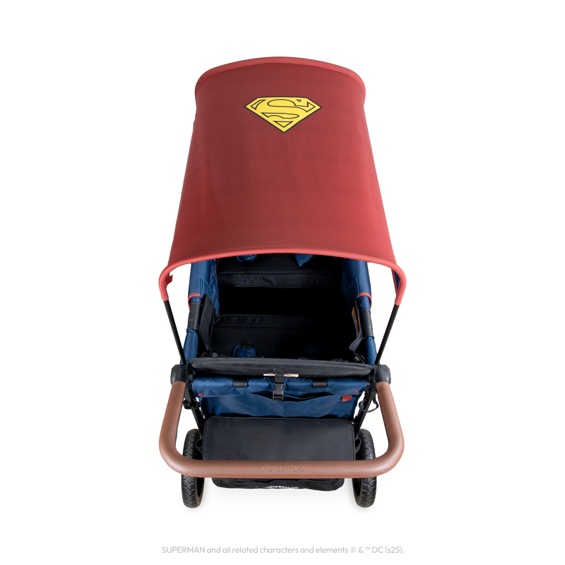 Superman 4-Seater Stroller Wagon