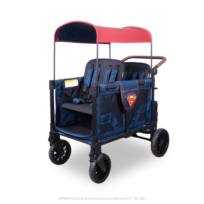 Superman 4-Seater Stroller Wagon